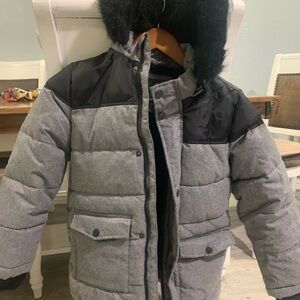 Stylish Gray and Black Kids Jacket